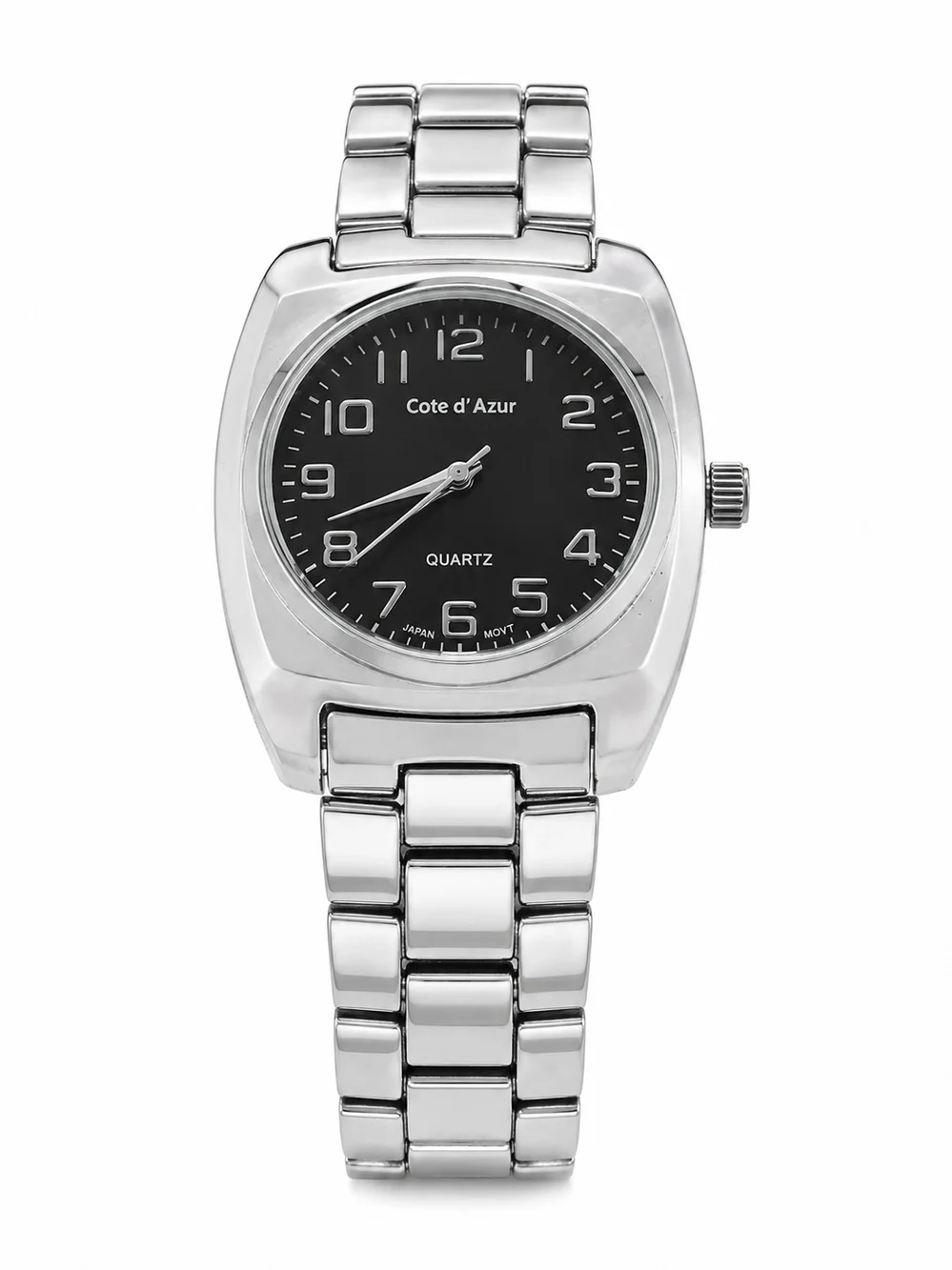 Vintage Cote d’Azur Men’s Quartz Watch – Japan Movement – Silver Tone Bracelet